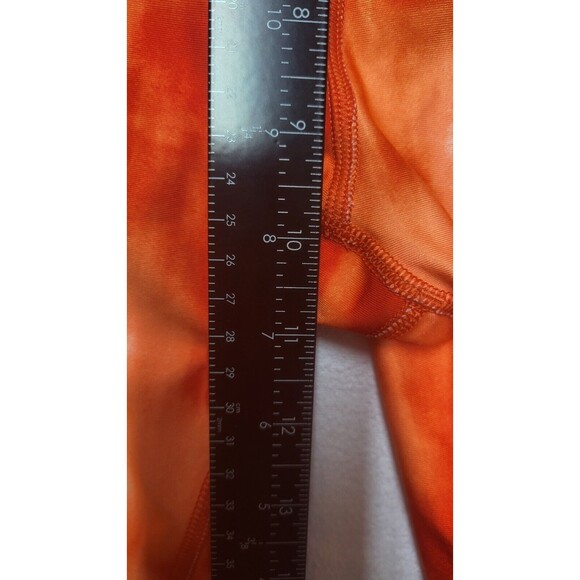 Under Armour Compression Capri Girls Sz Lg Orange - Picture 3 of 5